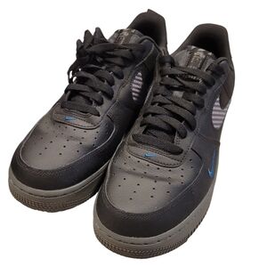 EUC | Nike | Air Force 1 '07 LV8 J22 | All Black | 8.5M Or 10W